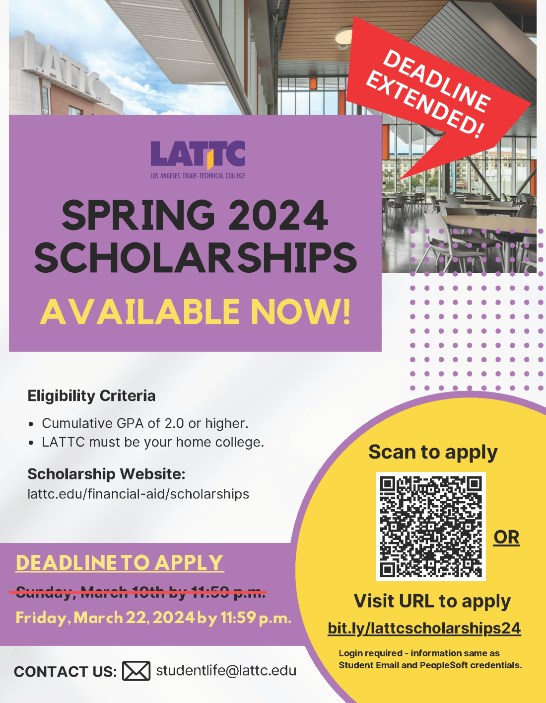 General Scholarship Application LATTC